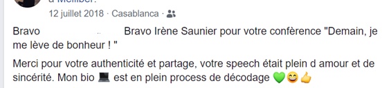 Slasheuse de bien-être - Irène SAUNIER - Témoignages et avis